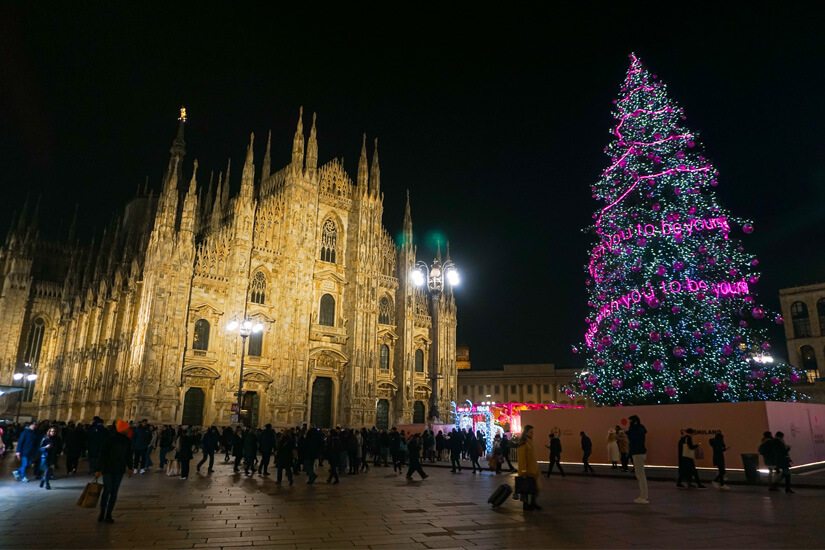 Aktivitaeten Mailand Weihnachten