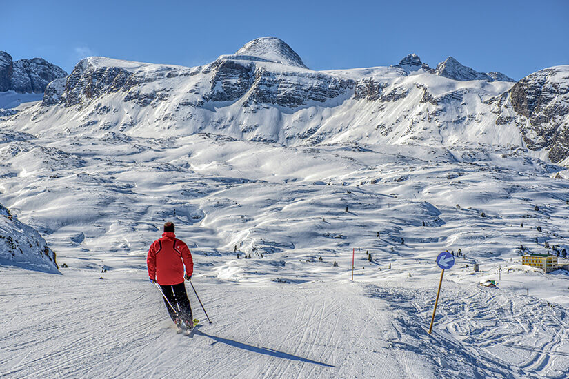 Salzkammergut Krippenstein Skifahren