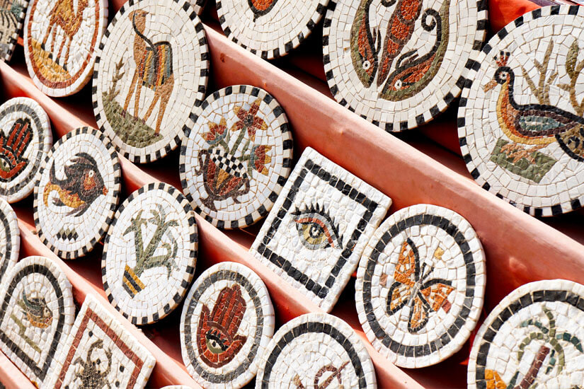 Souvenirs Tunesien Fliesen
