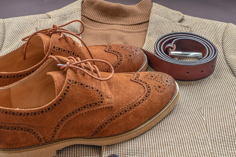 Schottland Souvenirs Brogue Schuhe