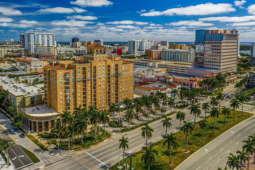 West Palm Beach Down Town