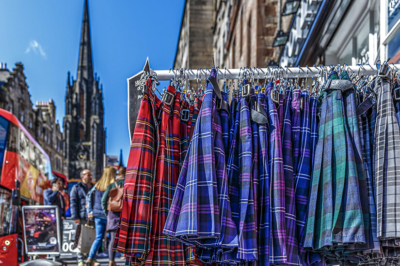 Schottland Souvenirs Kilt