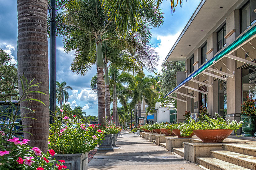 Naples Florida Third Street South