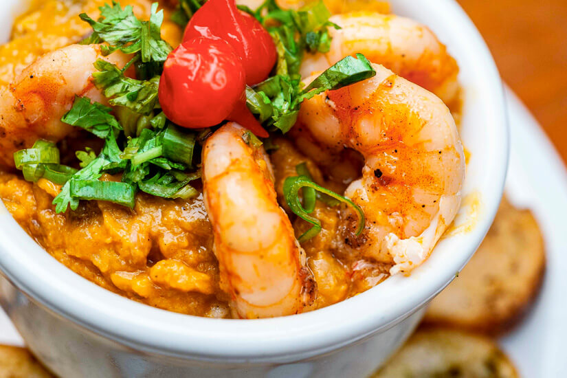 Brasilianisches Essen Vatapa