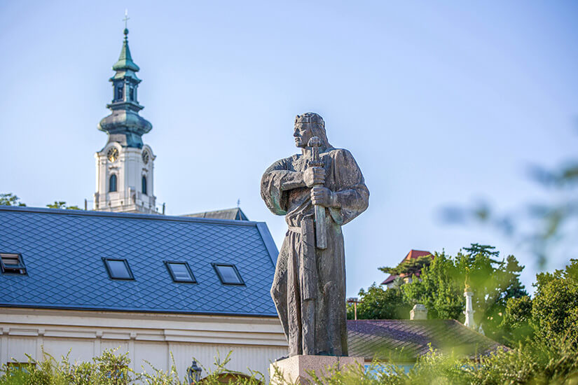 Nitra Pribina Statue