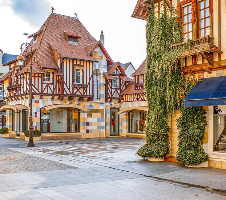 Deauville in Frankreich Strände und Sehenswürdigkeiten