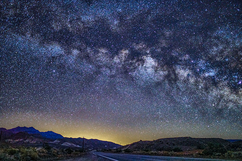 Death Valley Nacht