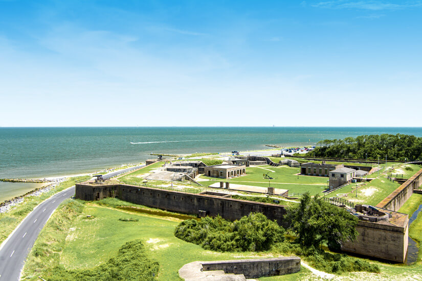 Dauphin Island Fort Gaines