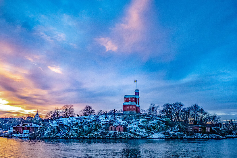 Stockholm Schaerengarten Winter