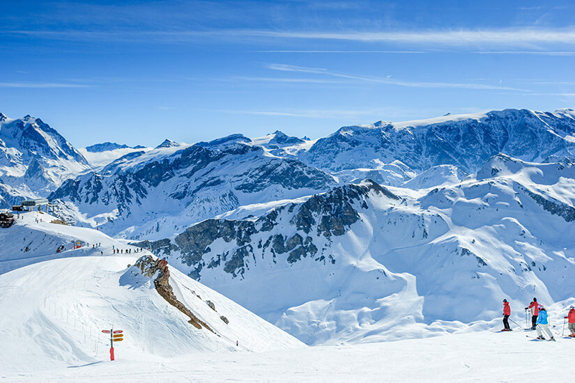 Skigebiete Frankreich Les Trois Vallees