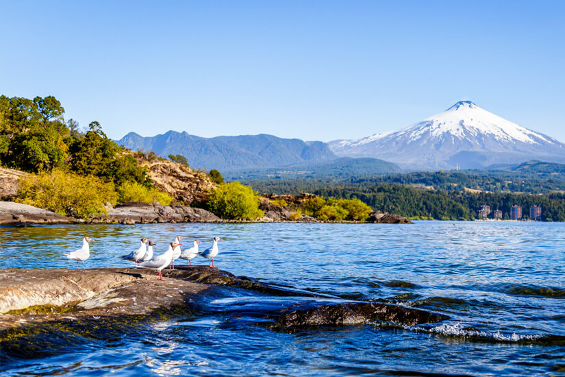 Chile Straende Lago Villarrica