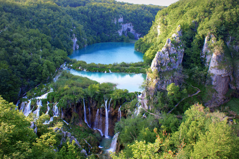 Nationalparks Kroatien Plitvicer Seen