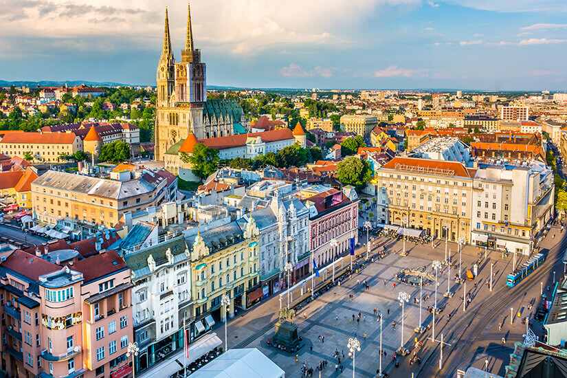 Hauptstadt Zagreb