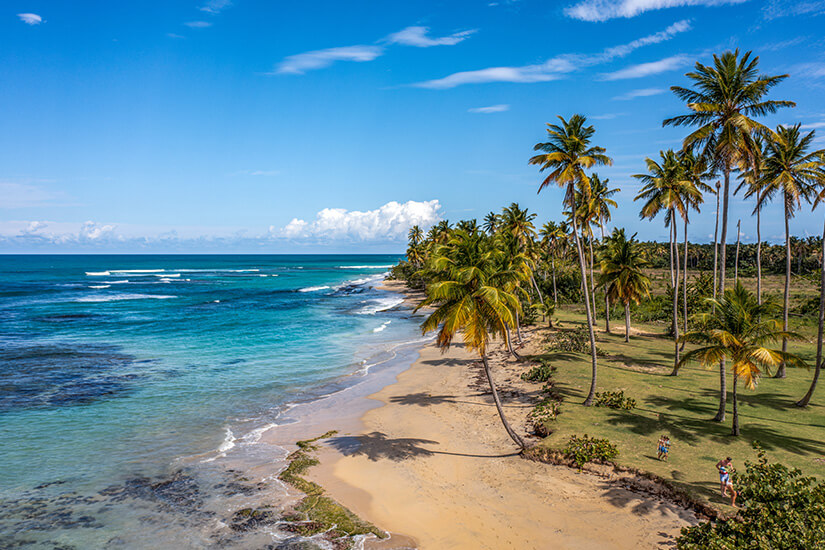 Dominikanische Republik Straende Playa Esmeralda