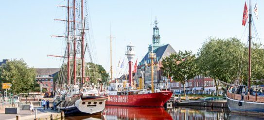 Emden in Ostfriesland erkunden