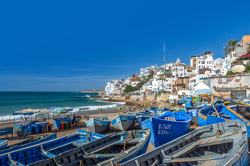 Taghazout Fischerboote