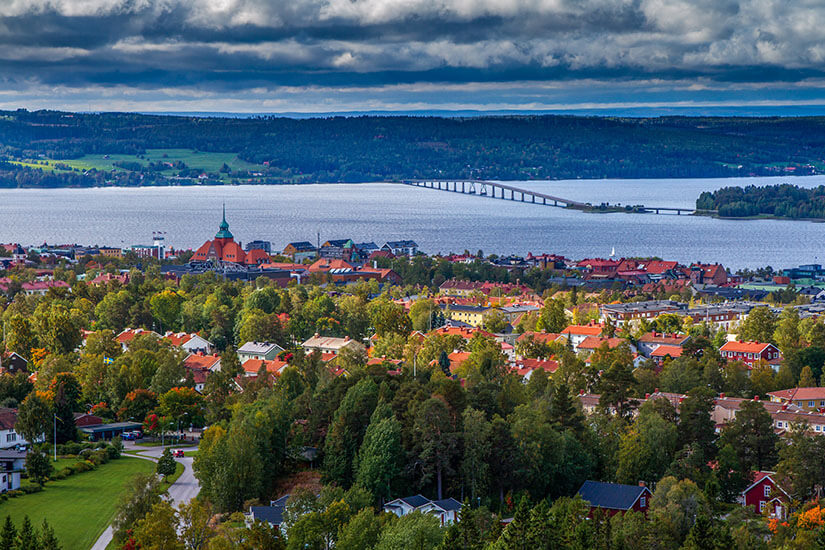 Blick auf Oestersund