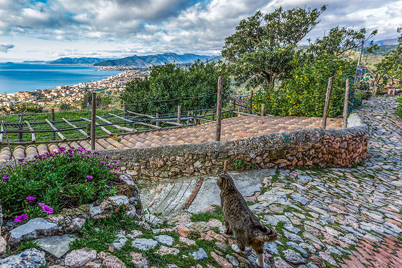 Provinz Savona Kueste