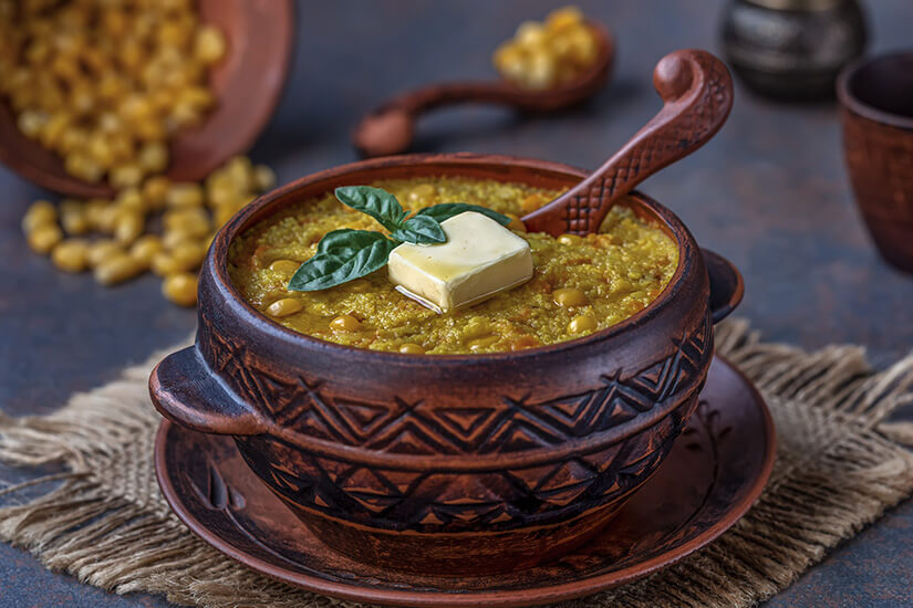 Rumaenisches Essen Mamaliga