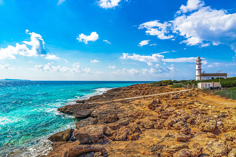 Leuchtturm Ses Salines
