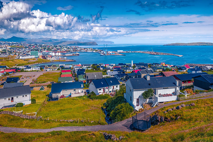 Faeroeer Inseln Torshavn