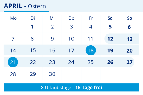 Brückentage: Wie ihr euren Urlaub im Jahr 2025 verlängert
