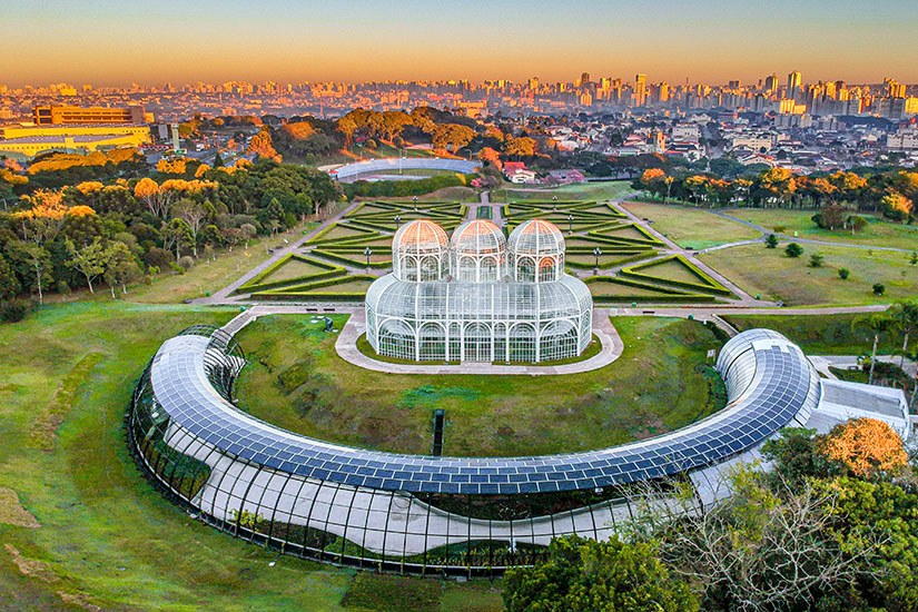 Blick auf Curitiba