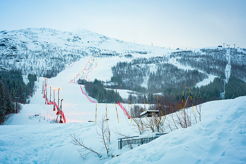 Narvik Narvikfjellet Skifahren