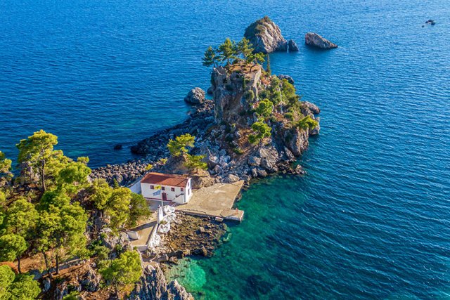 Parga in Griechenland: Strände und Sehenswürdigkeiten