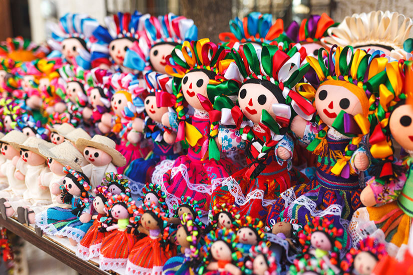 Souvenirs Mexiko Puppen