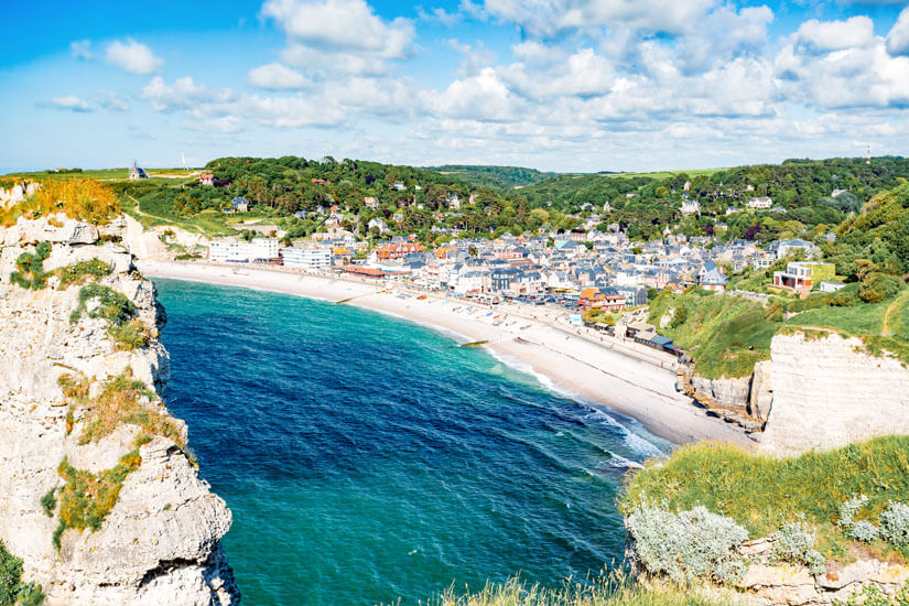 Etretat Ausblick