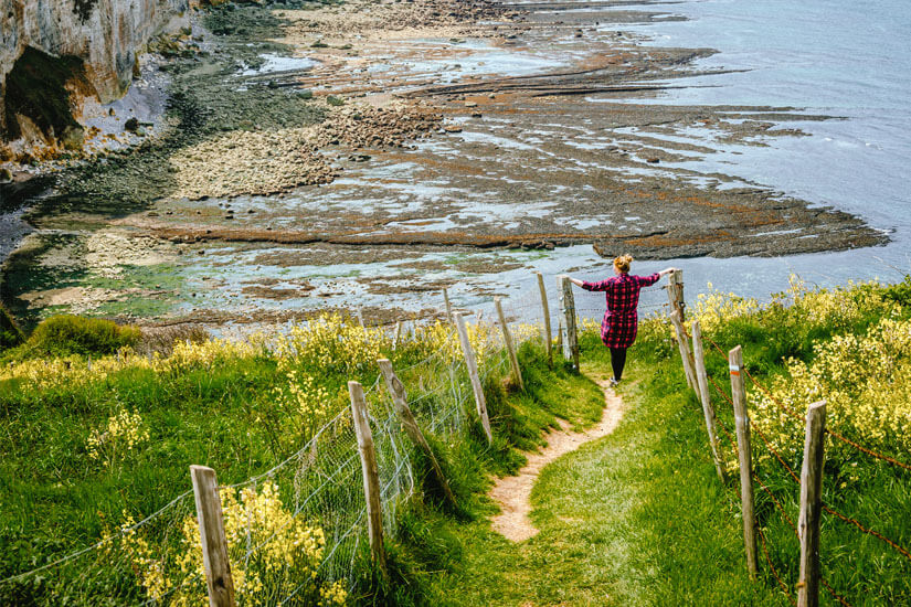 Etretat Klippenwanderung