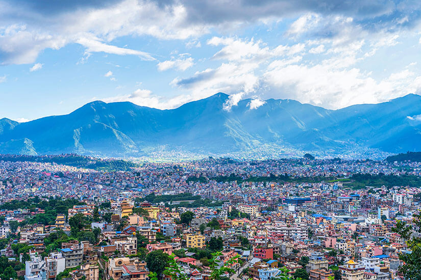 Kathmandu Ausblick
