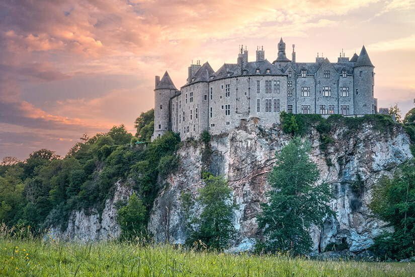 Belgien Schloss Walzin