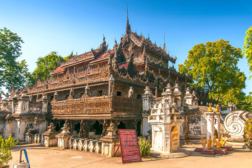 Mandalay Shwenandaw Kloster