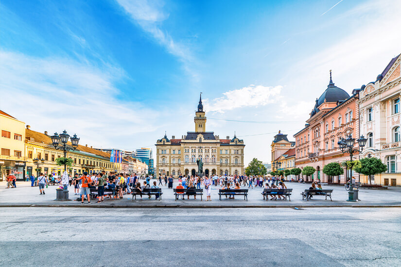 Novi Sad Altstadt