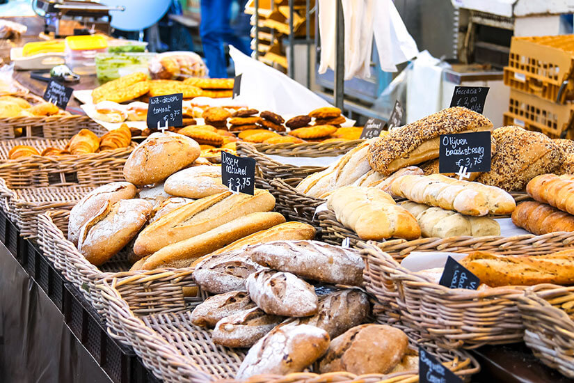 Niederlande Markt Brot