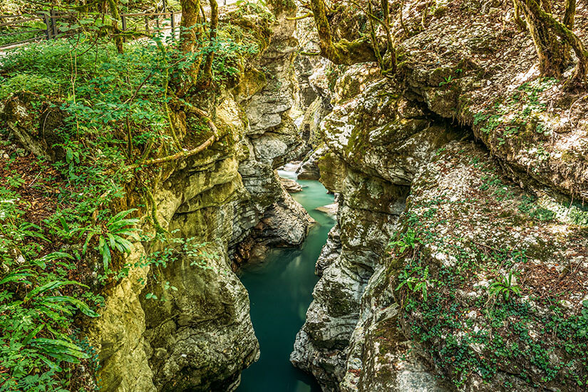 Georgien Martvili Canyon