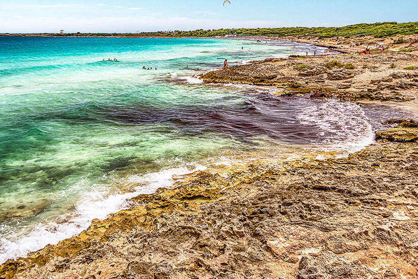 Apulien Straende Punta della Suina