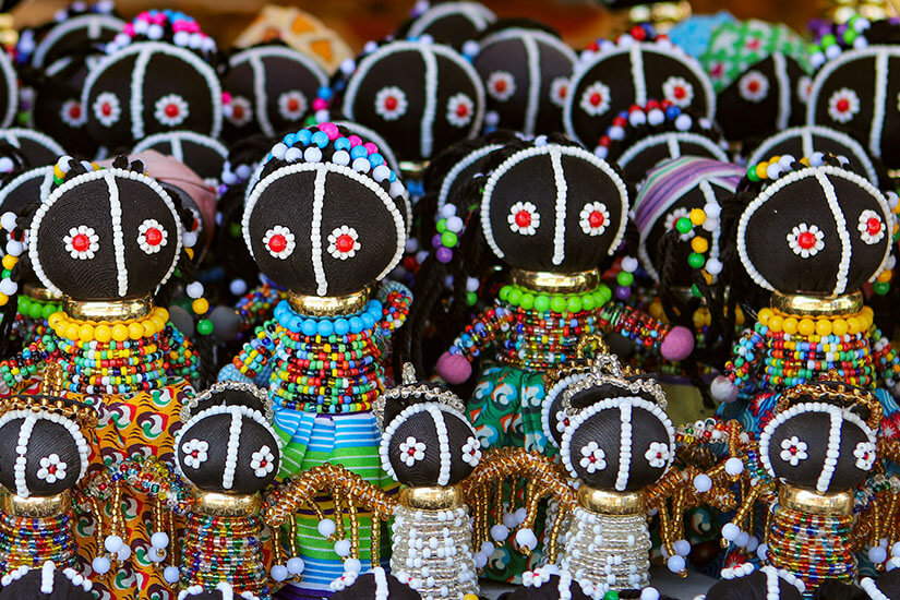 Souvenirs Suedafrika Puppen