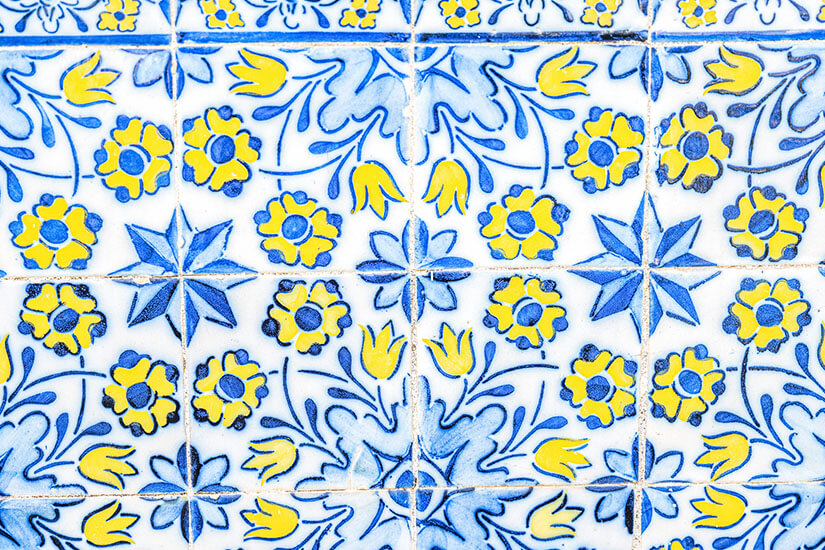 Souvenirs Madeira Keramikfliesen