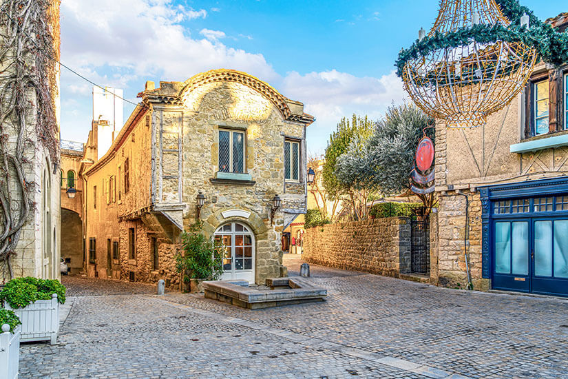 Carcassonne Frankreich Bastide