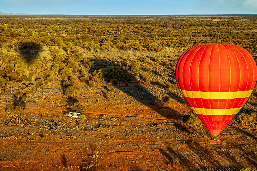 Australien Heißluftballon