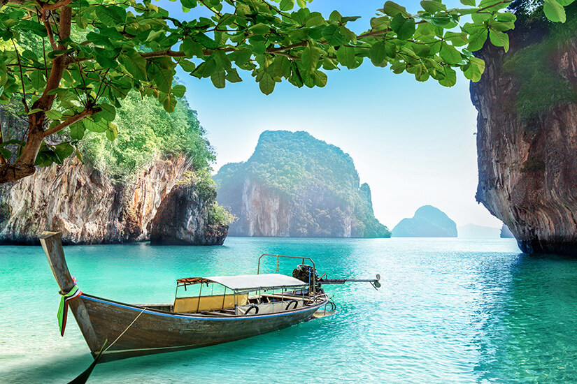 Bali oder Thailand Boot