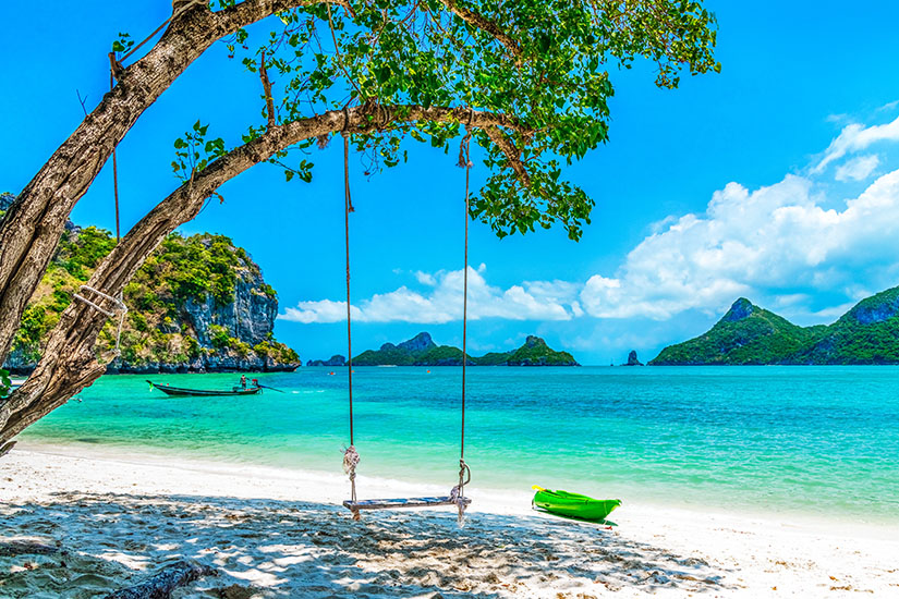 Bali oder Thailand Strand