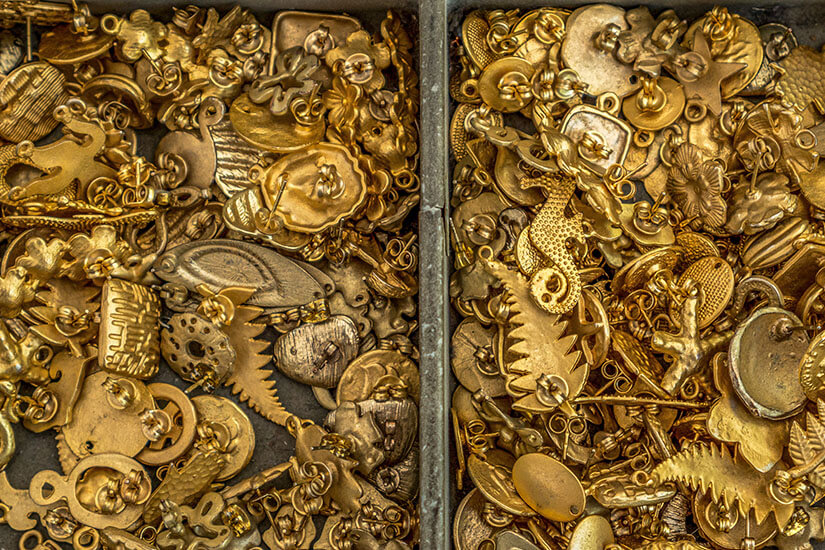 Souvenirs Namibia Goldschmuck