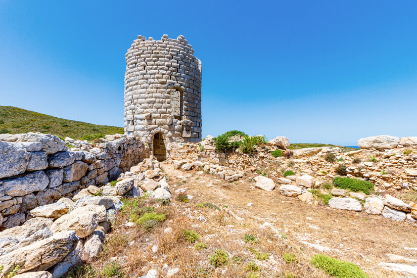 Ikaria Griechenland Turm