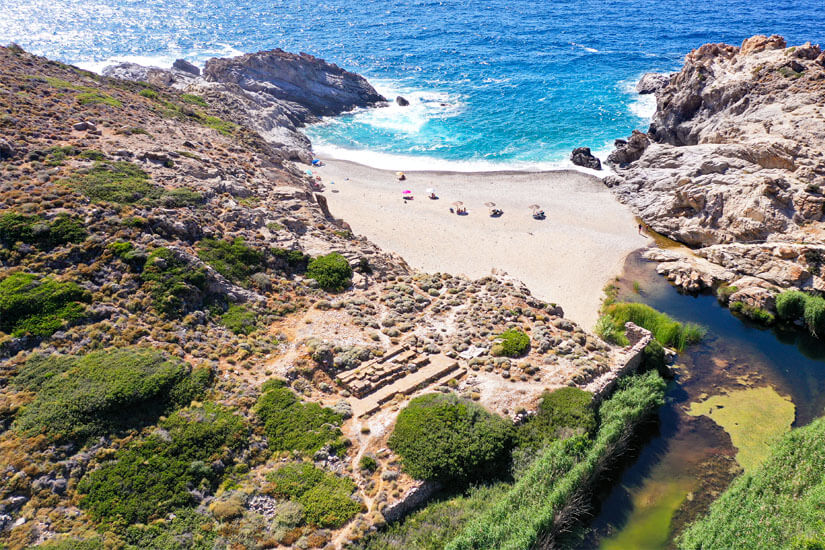 Ikaria Griechenland Bucht