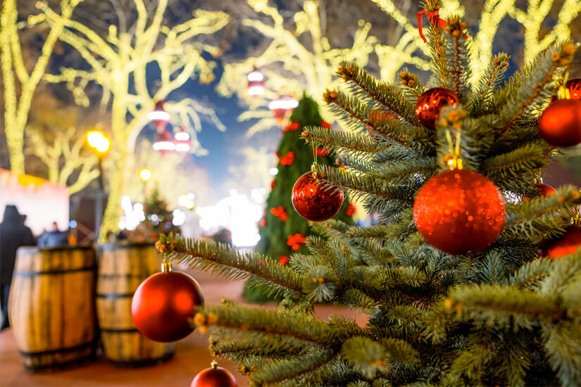 Weihnachtsmarkt Dekoration