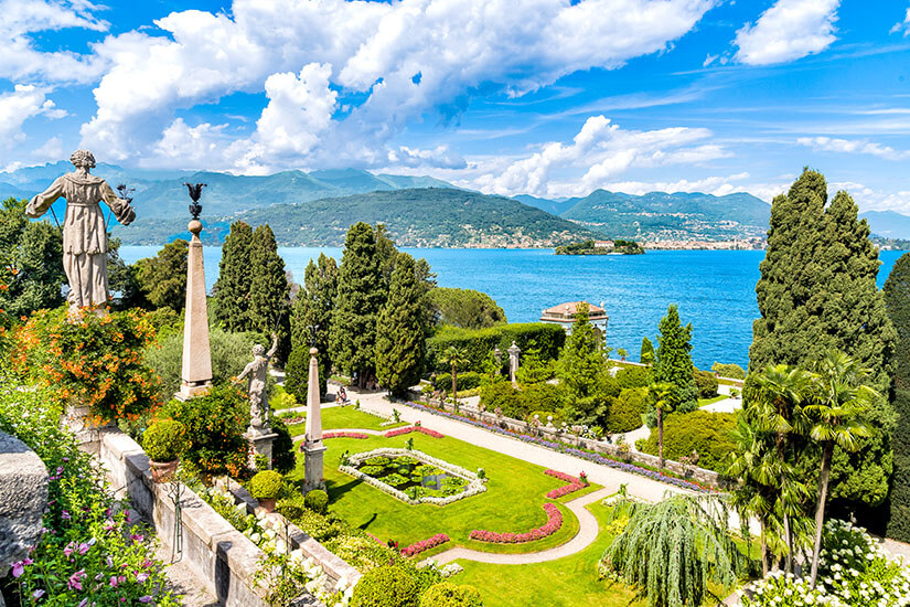 Verbania Italien Insel